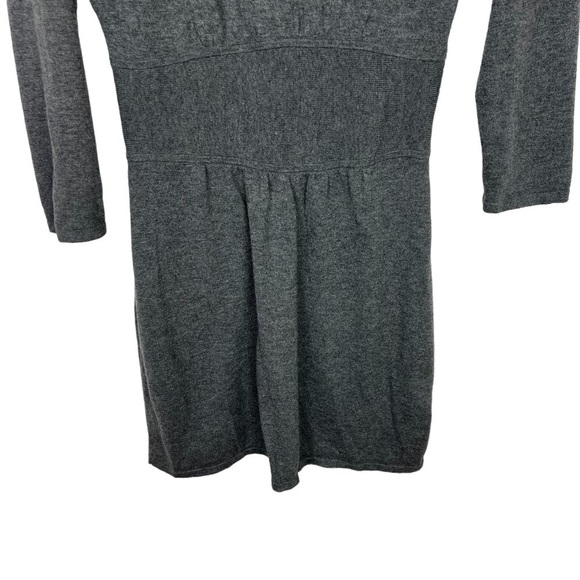 Express Gray Sweater Dress Small - Picture 4 of 11